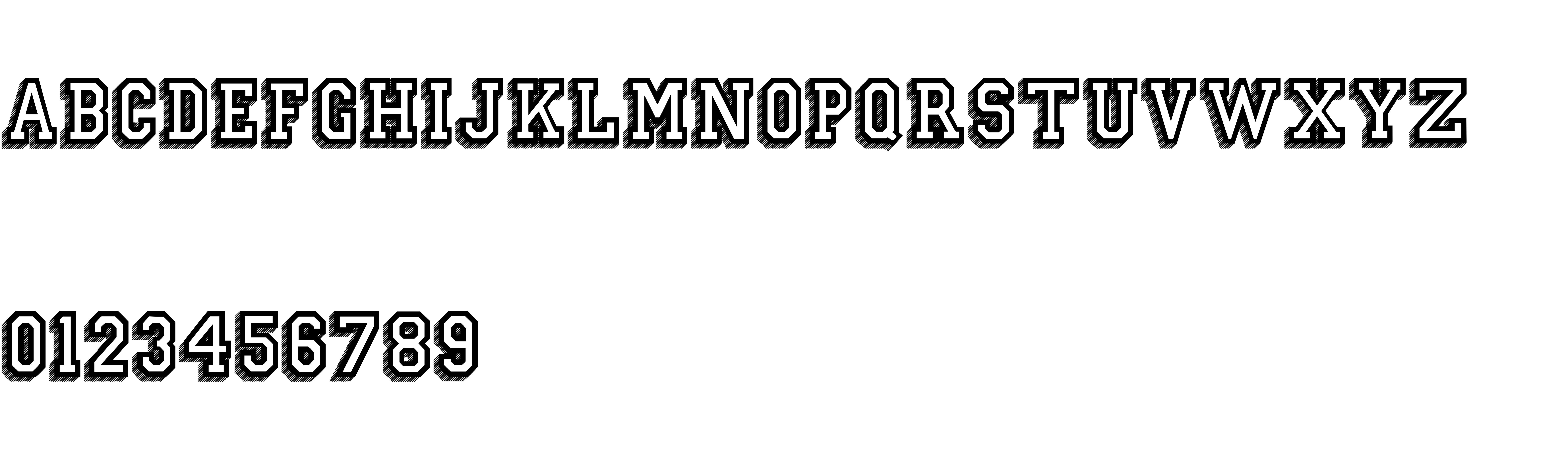 Preview font Campus Relief