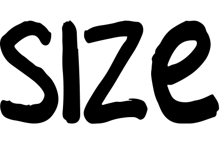 Font SIZE