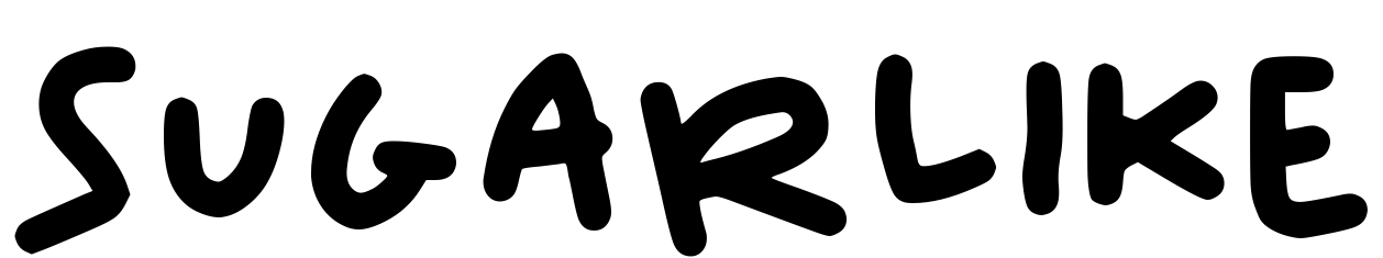 Font Sugarlike