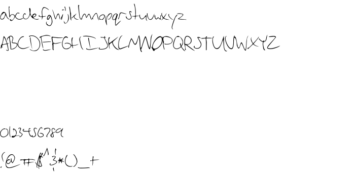 Font Vadim\u0026#039;s Writing