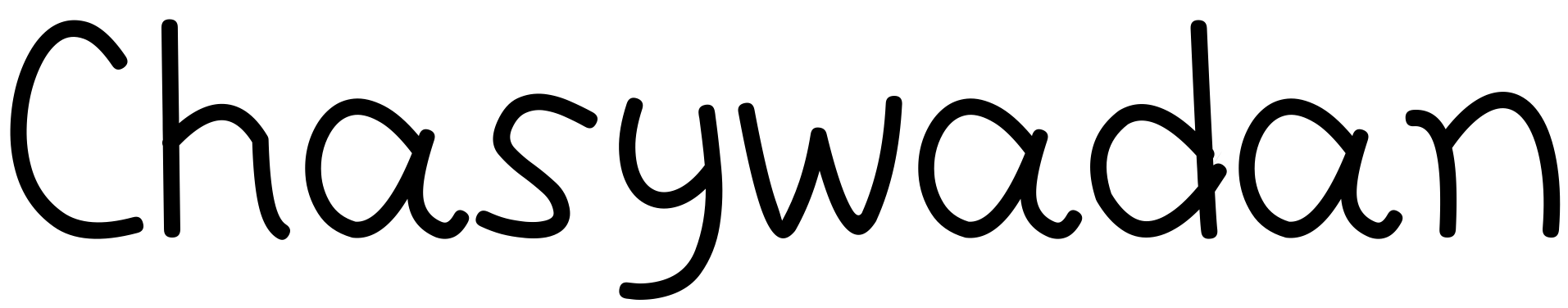 Font Chasywadan