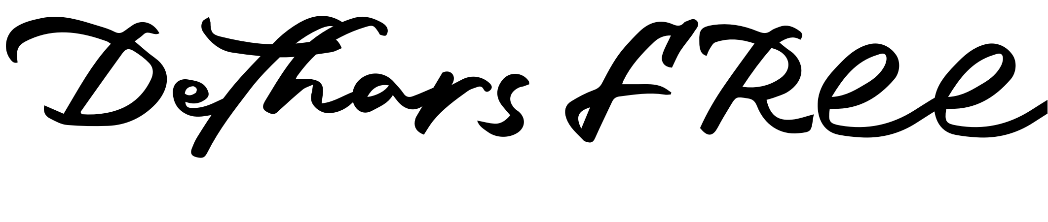 Font Dethars FREE
