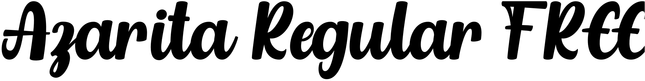 Font Azarita Regular FREE