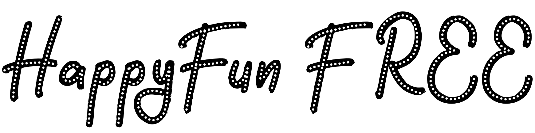 Font HappyFun FREE