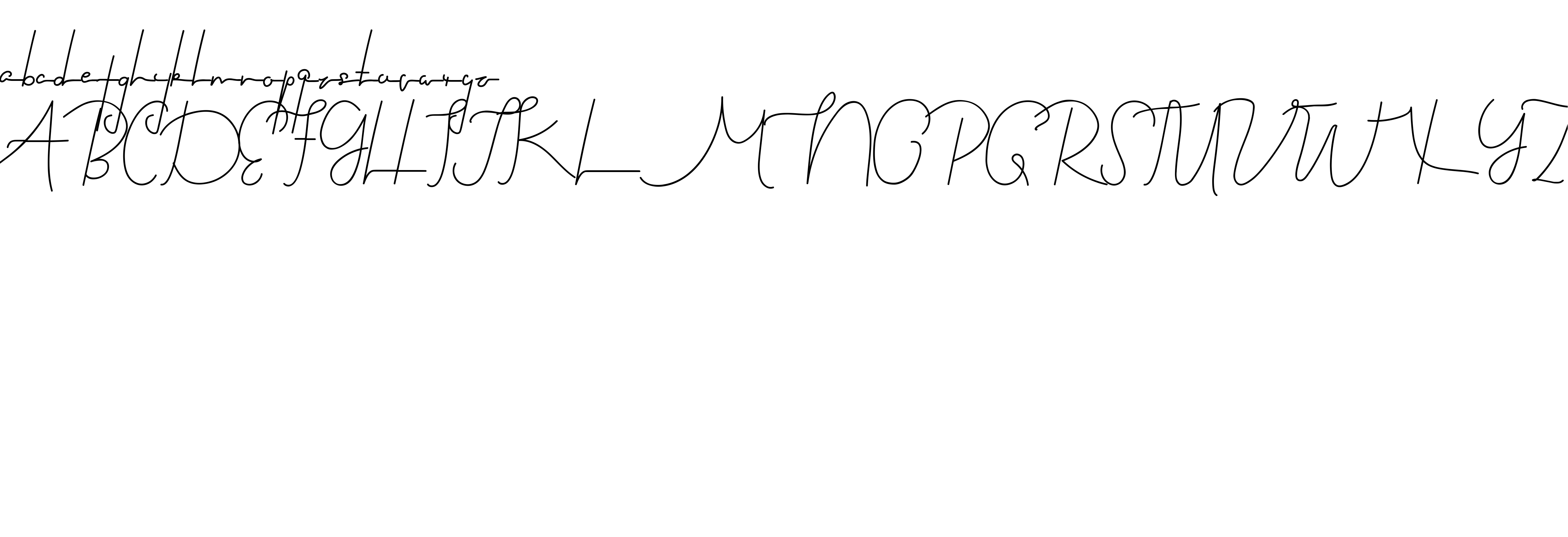 Preview font Black Suit Demo