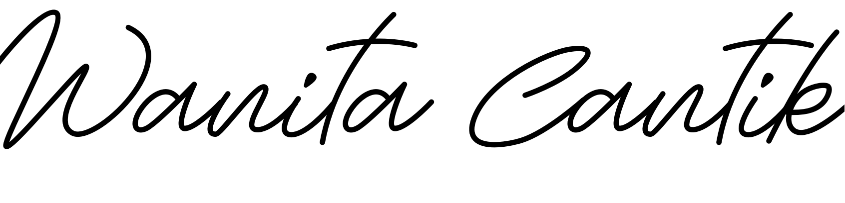 Font Wanita Cantik
