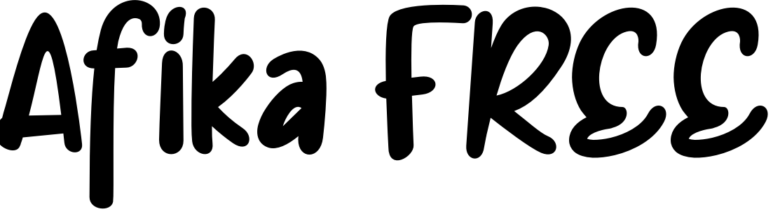 Font Afika FREE
