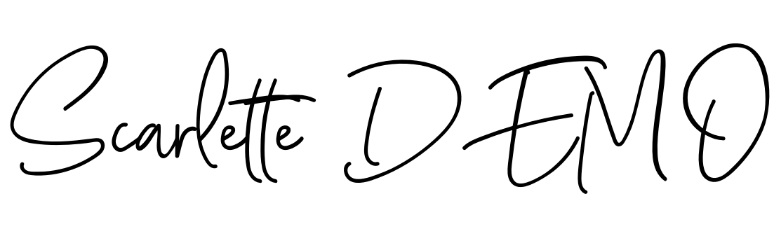 Font Scarlette DEMO