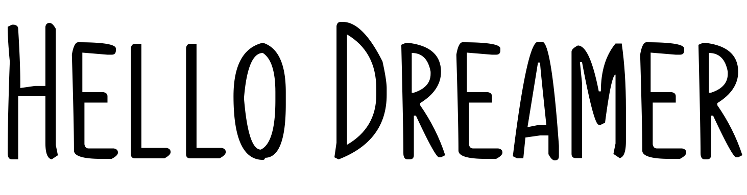 Font Hello Dreamer