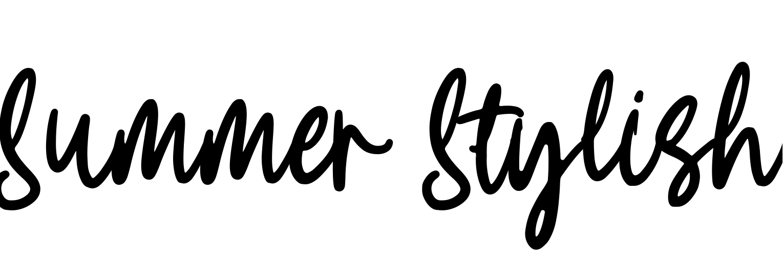 Font Summer Stylish
