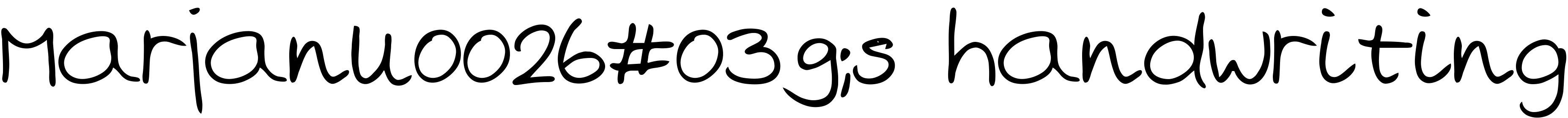 Font Marjan\u0026#039;s handwriting