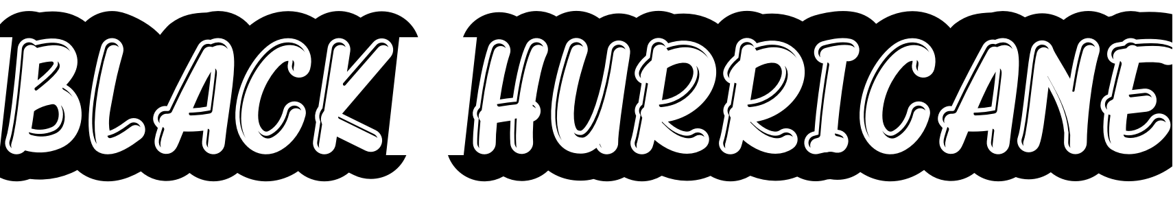 Font Black Hurricane