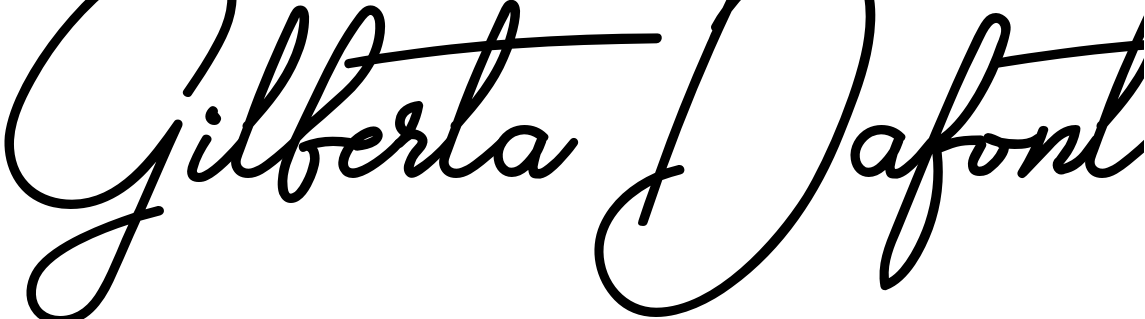 Font Gilberta Dafont