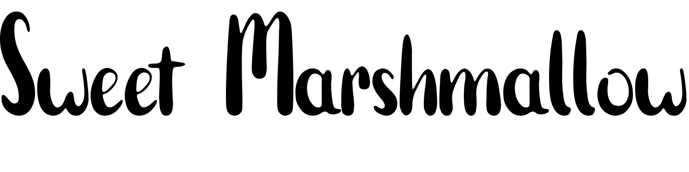 Font Sweet Marshmallow