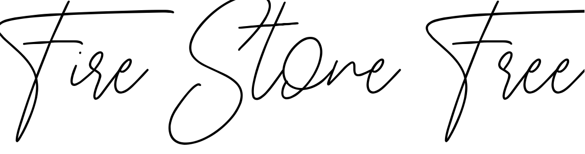 Font Fire Stone Free