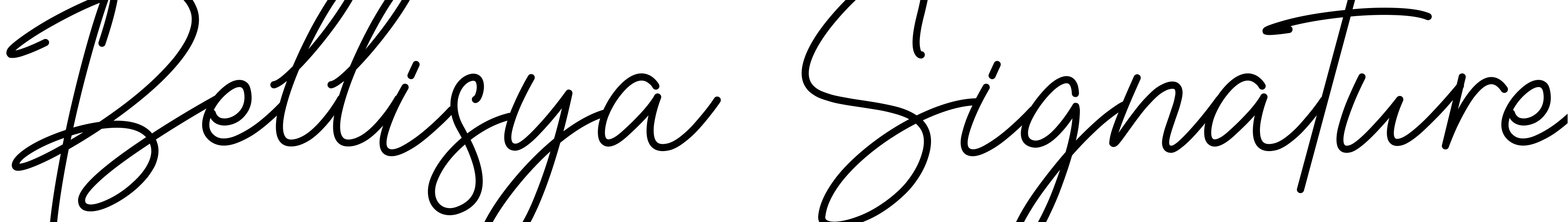 Font Bellisya Signature