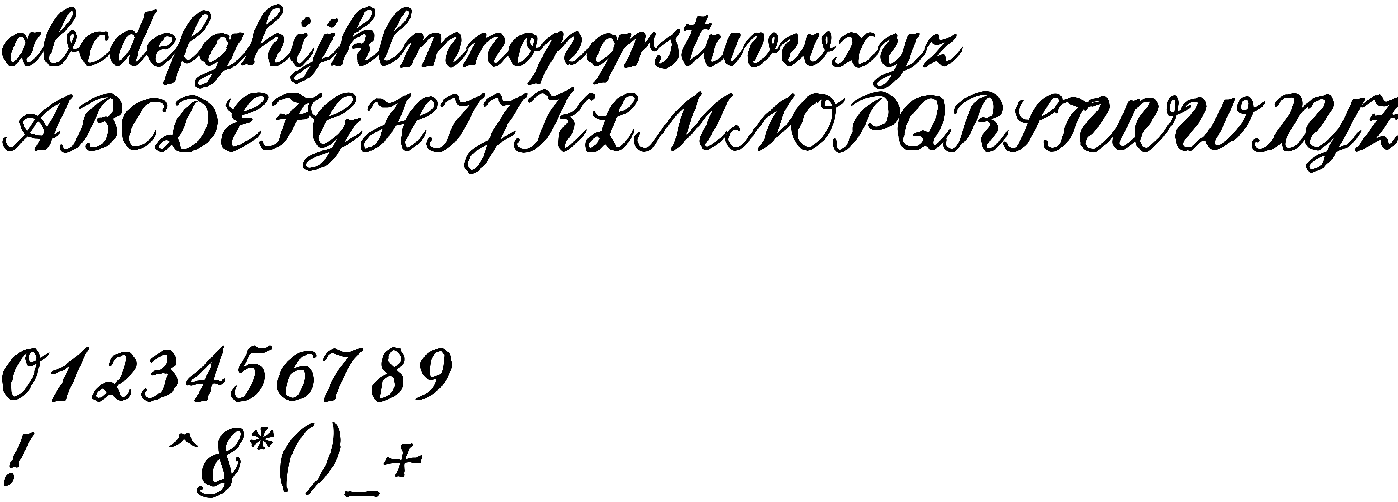 Preview font Landliebe