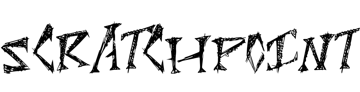 Font ScratchPoint