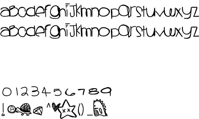 Font Sprinklescolors