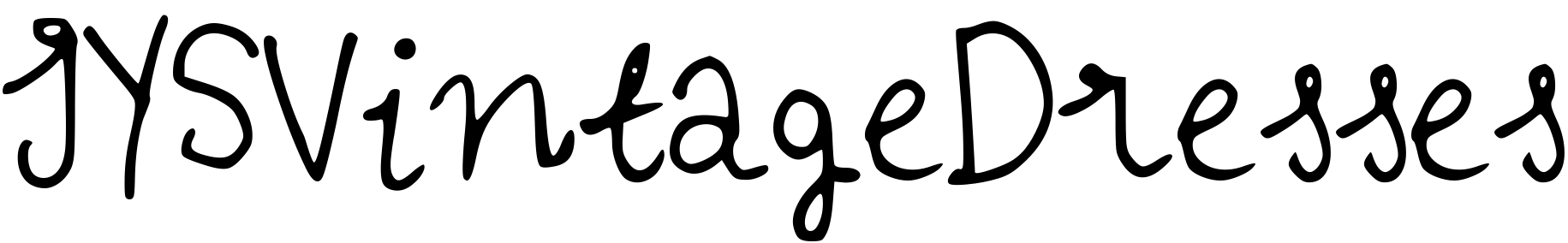 Font IYSVintageDresses