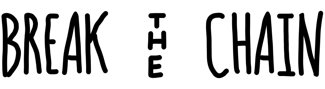 Font BREAK - CHAIN