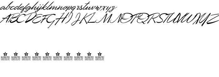 Font Desert Queen Personal Use