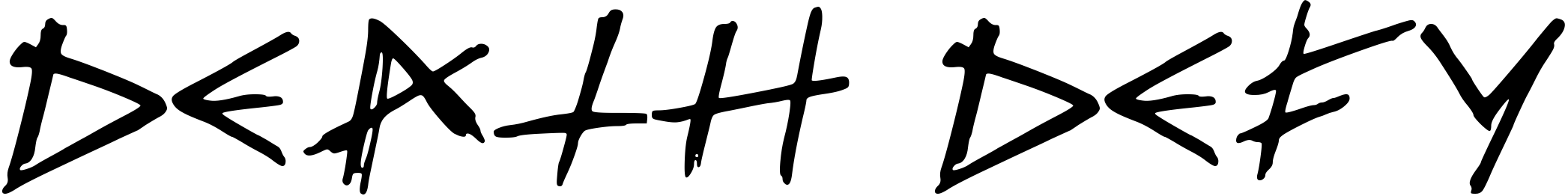 Font DEATH_DEFY