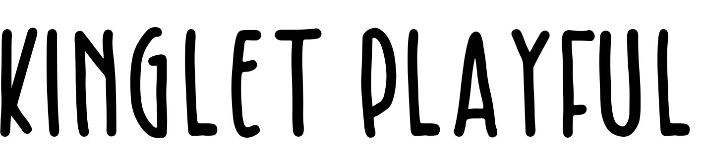 Font Kinglet Playful
