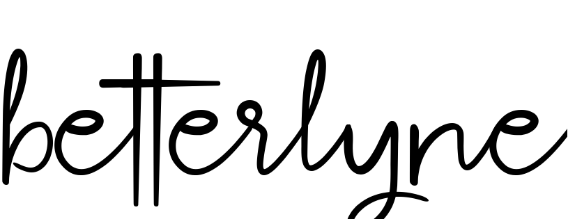 Font betterlyne