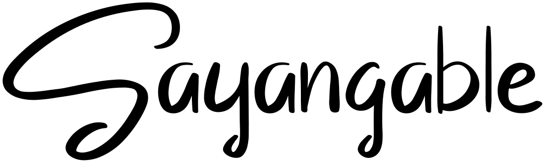 Font Sayangable