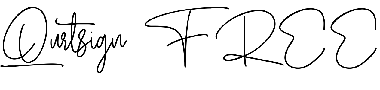 Font Qurtsign FREE