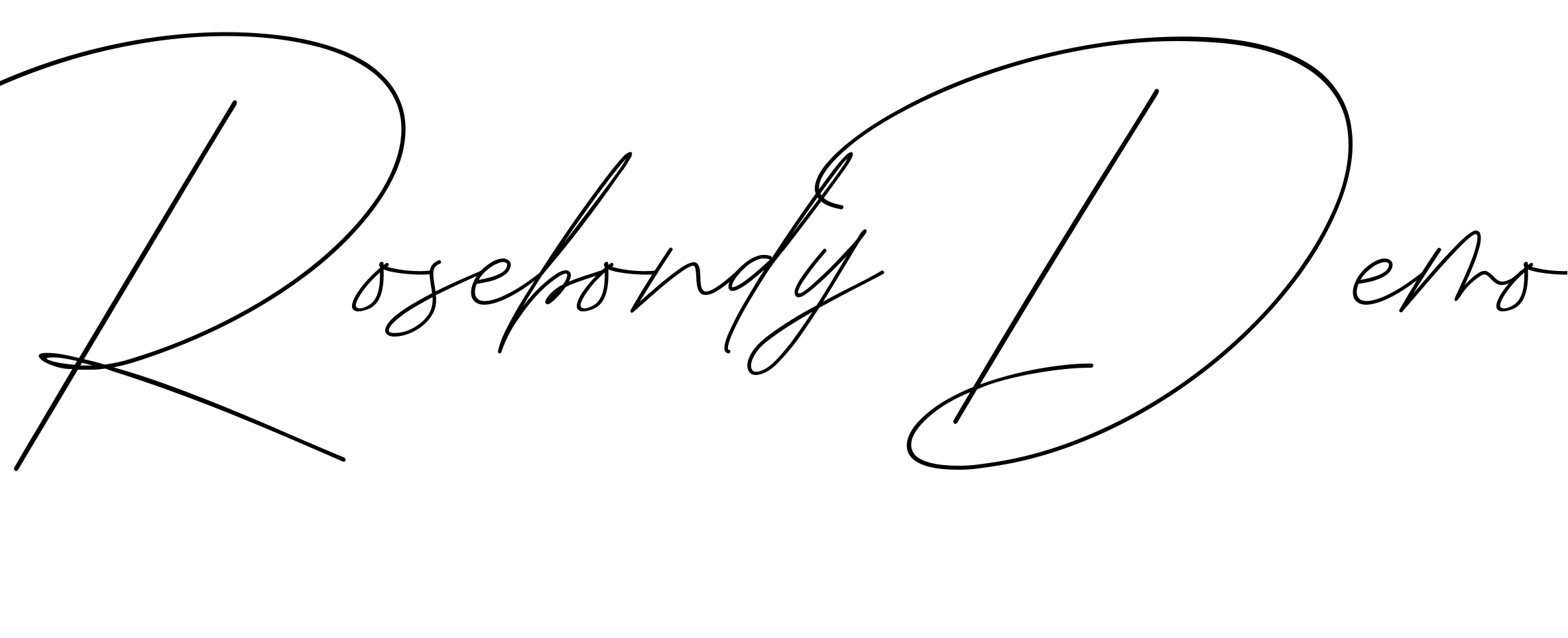 Font Rosebondy Demo