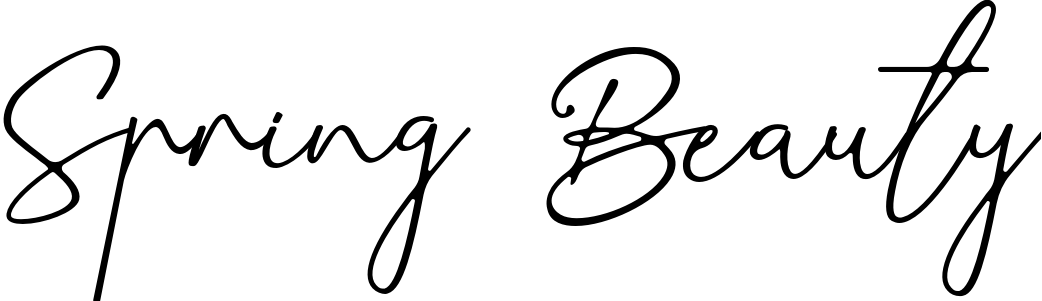 Font Spring Beauty