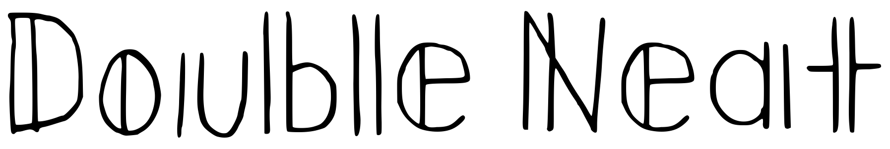 Font Double Neat