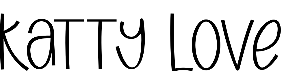 Font Katty Love