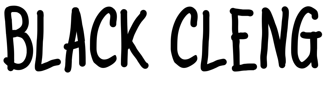 Font Black Cleng