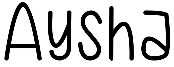 Font Aysha