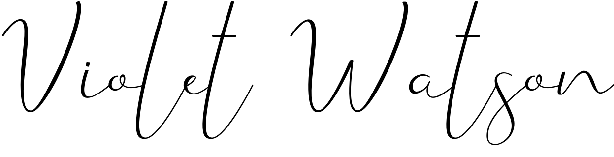 Font Violet Watson