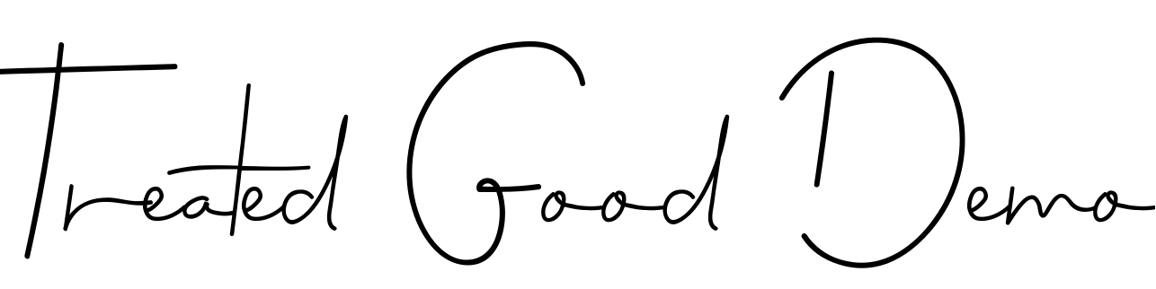 Font Treated Good Demo