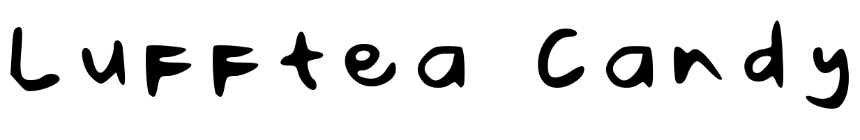 Font Lufftea Candy