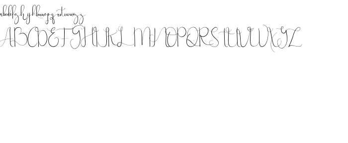 Font Aftermoon Demo