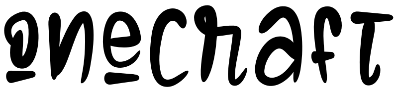 Font ONECRAFT