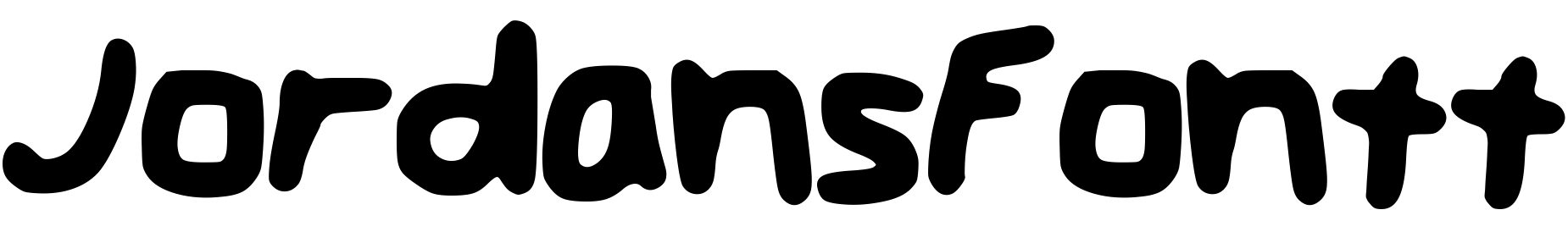 Font JordansFontt