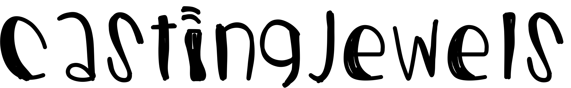 Font CastingJewels