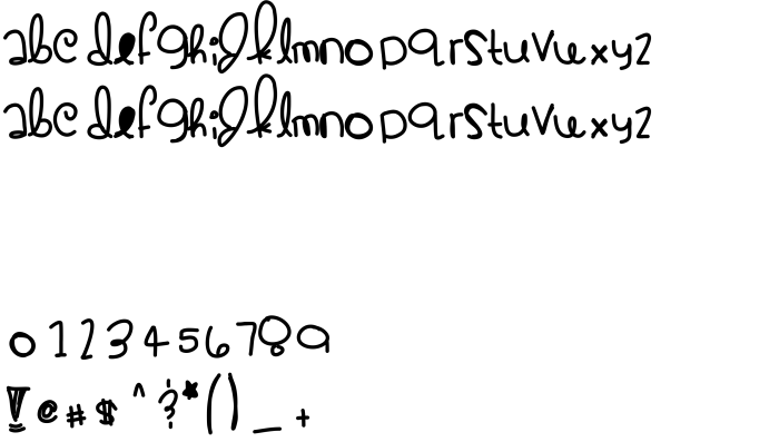 Font KimmyCakes