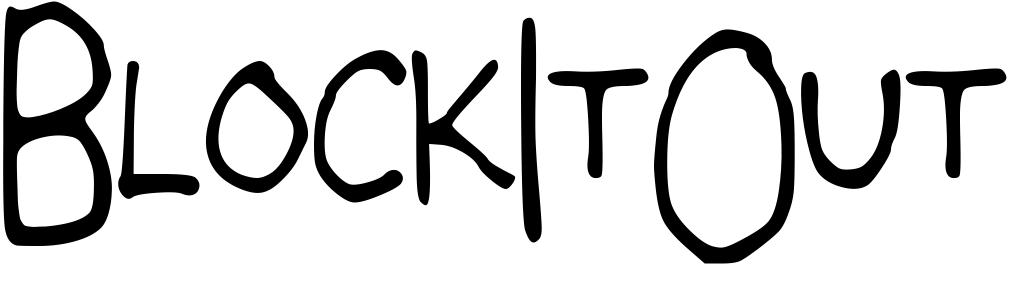Font BlockItOut