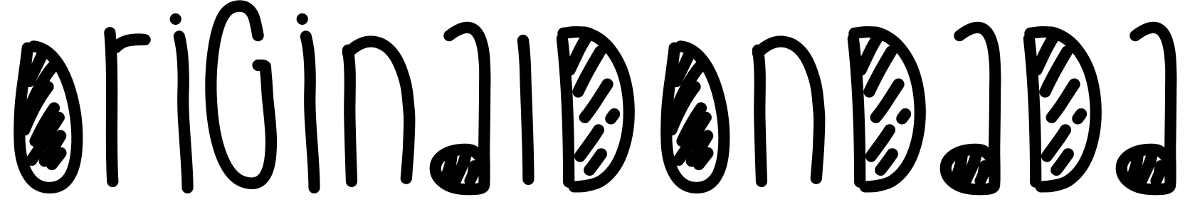 Font OriginalDonDada
