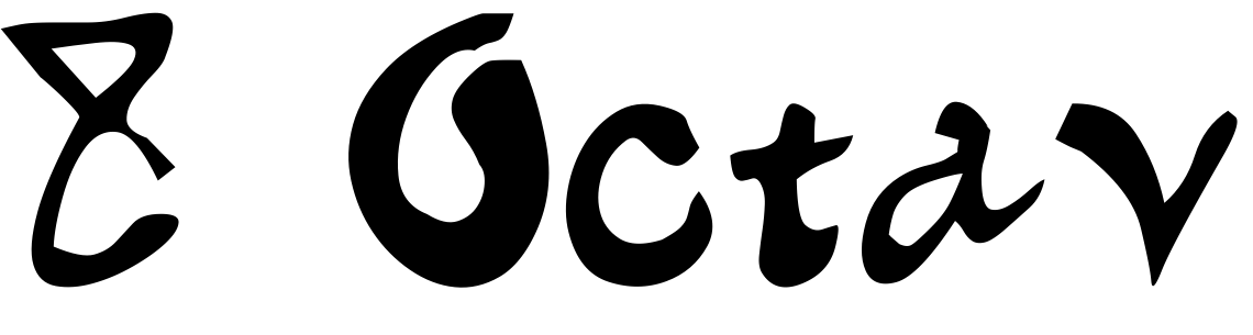 Font 8 Octav