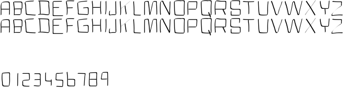 Font CLOCK