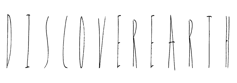 Font DiscoverEarth